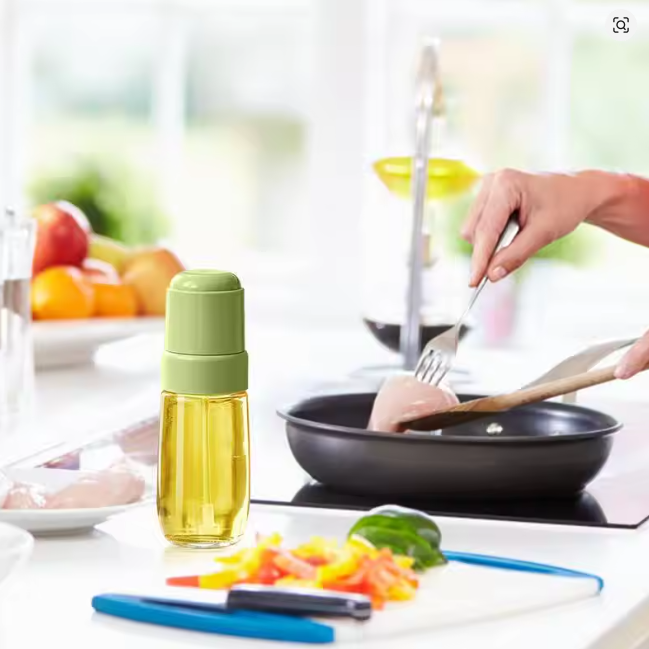 FlowMist Glass Oil Sprayer Bottle
