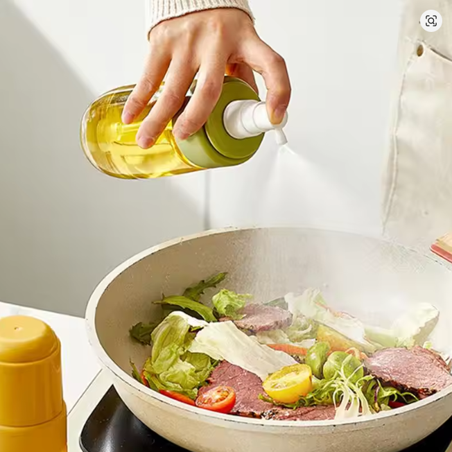 FlowMist Glass Oil Sprayer Bottle