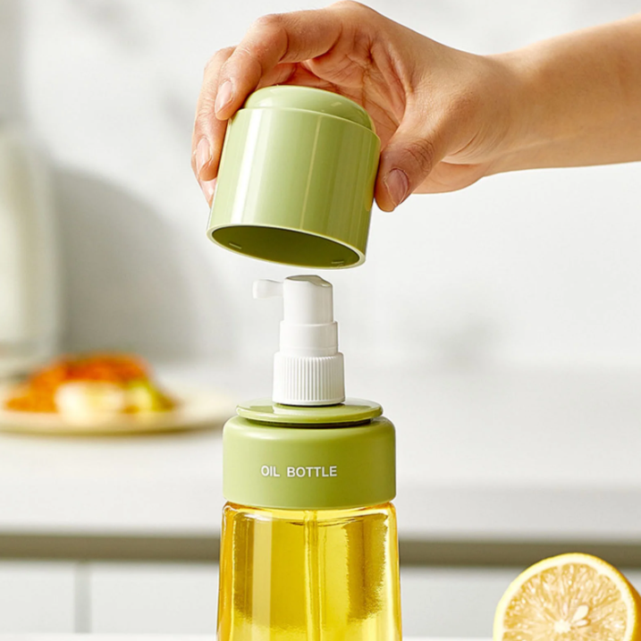 FlowMist Glass Oil Sprayer Bottle