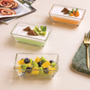 6-Pcs Rectangular Serving Glass Bowl Set (2091) by Limon