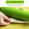 User-Friendly Rolling Pin & Silicon Mat Set