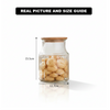 3-Pcs 1000ml Home Made Glass Jars Set with Airight Lids (2262) by Limon