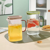 CrystalSeal Glass Pitcher with Airtight Lid