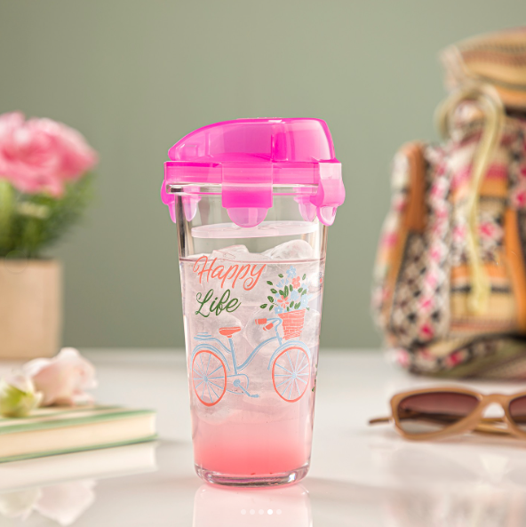 Airtight Glass Shaker Bottle (2215) by Limon