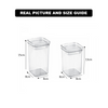 Airtight Clear Stackable Jar by Limon