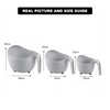 Pack of 3 Fruits and Vegetables Wash Bowl with Drainer (3035) by Limon