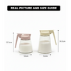 Sliding Lid Glass Sugar Dispenser by Limon