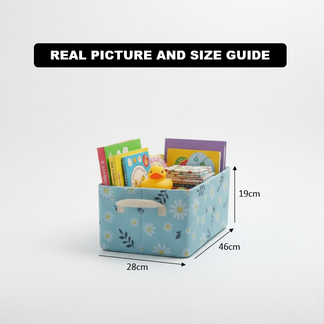 Printed MultiStore Collapsible Organizer with Handles