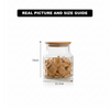 3-Pcs 800ml Home Made Glass Jars Set with Airight Lids (2263) by Limon