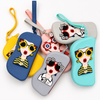 Silicone Glasses Case with Zip Closure & Wrist Strap