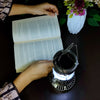LED Solar Power Fan With Camping Light