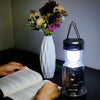 LED Solar Power Fan With Camping Light