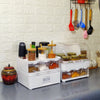 King-sized Household Kitchen Seasoning Box & Storage Rack