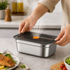 Stainless Steel Airtight Lunch & Storage Box Set | 600ml, 1200ml, 1500ml