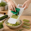 Vegetable Slicer & Grater with 2 Inserts and Hand Guard