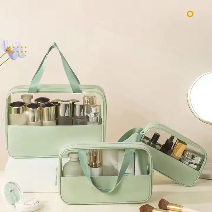 Carry & See-It All Transparent Pouches - Travel, Beauty & Beyond