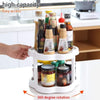 Flower-Shaped 360° Rotating Plastic  Storage Organizer