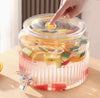 CrystalDome 5.6L Beverage Dispenser – with Faucet & Airtight Lid