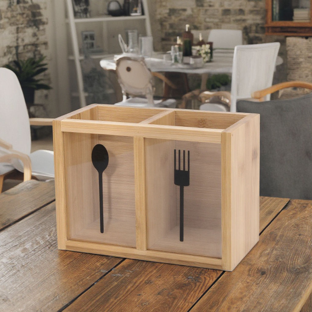 BambooCraft Kitchen Utensils Holder