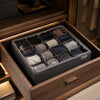 FlexFold 16-Grid Drawer & Wardrobe Organizer with Lid by Matrix