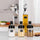 5 piece Set Oil Bottle and Spice Jar