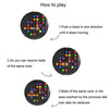 Rainbow ball toy game