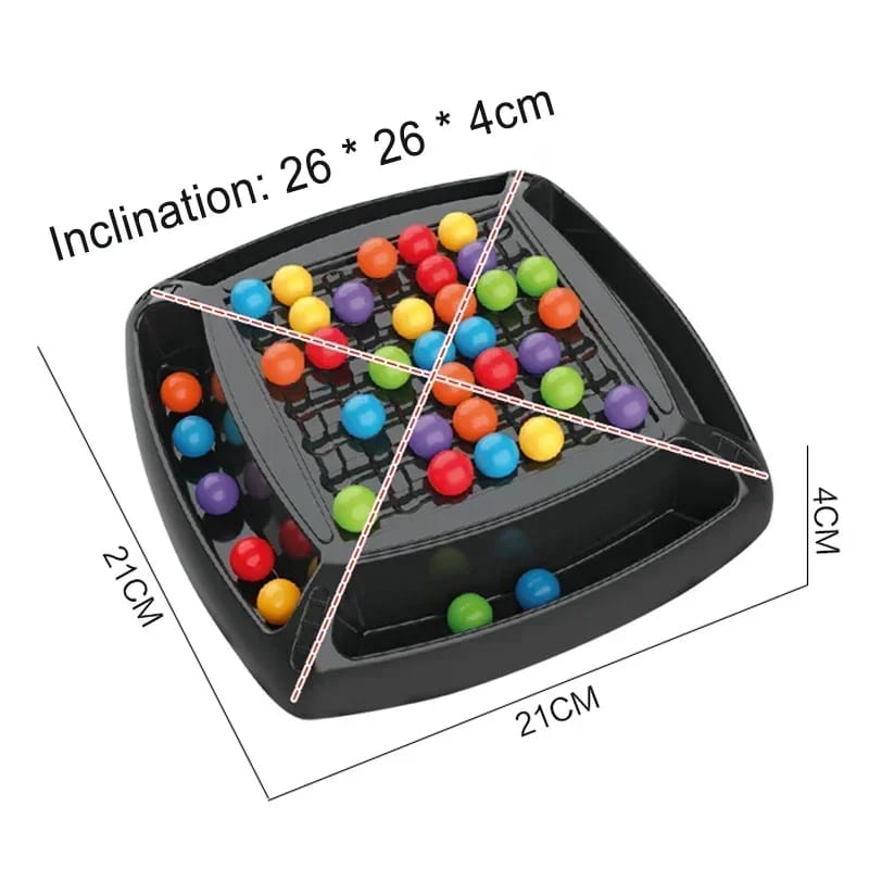 Rainbow ball toy game