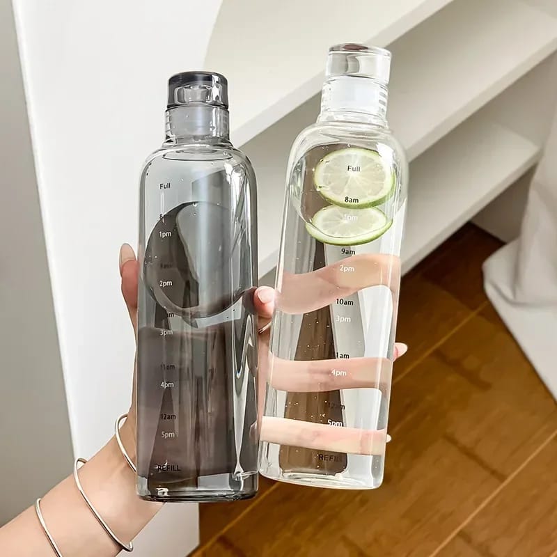 500ml Glass water bottle
