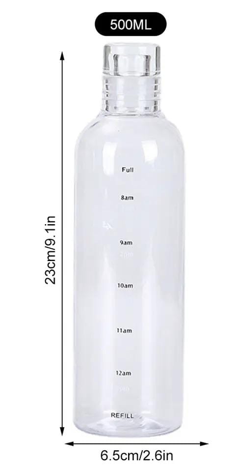 500ml Glass water bottle