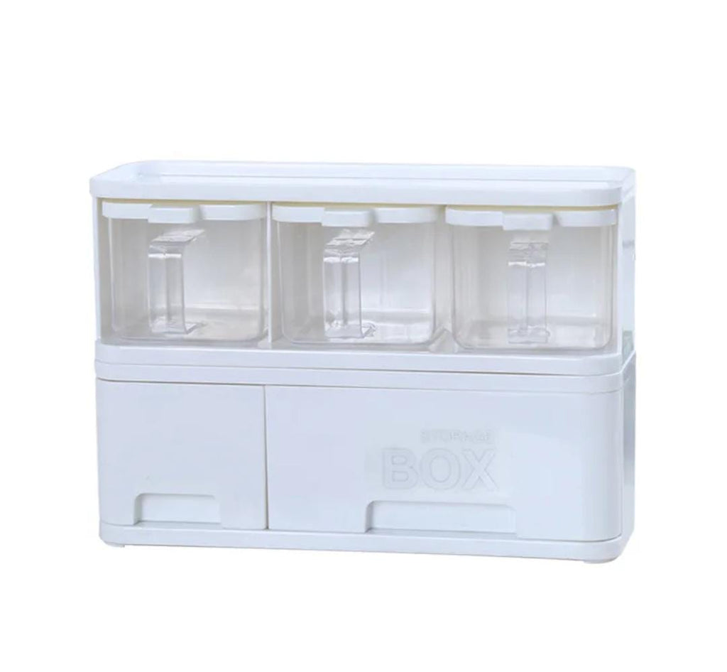 King-sized Household Kitchen Seasoning Box & Storage Rack