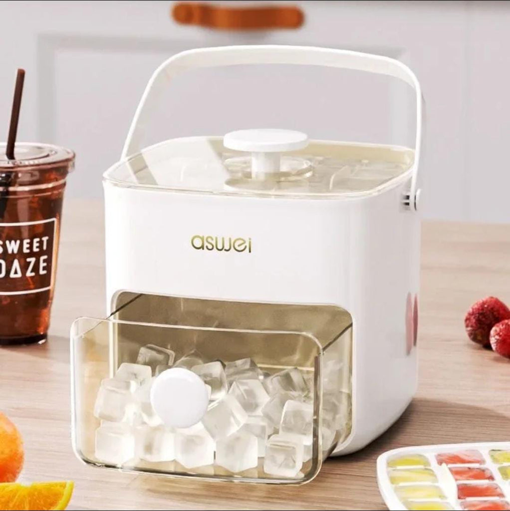 Press Ice Cube Mold & Ice Storage