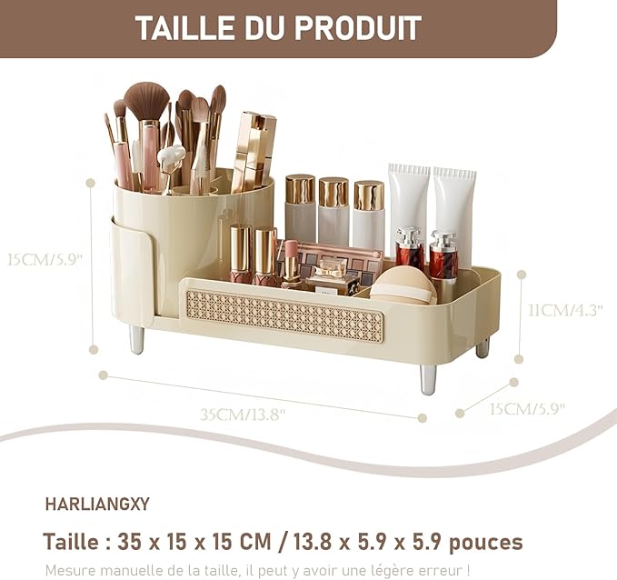 GlamourSwivel Cosmetic Caddy