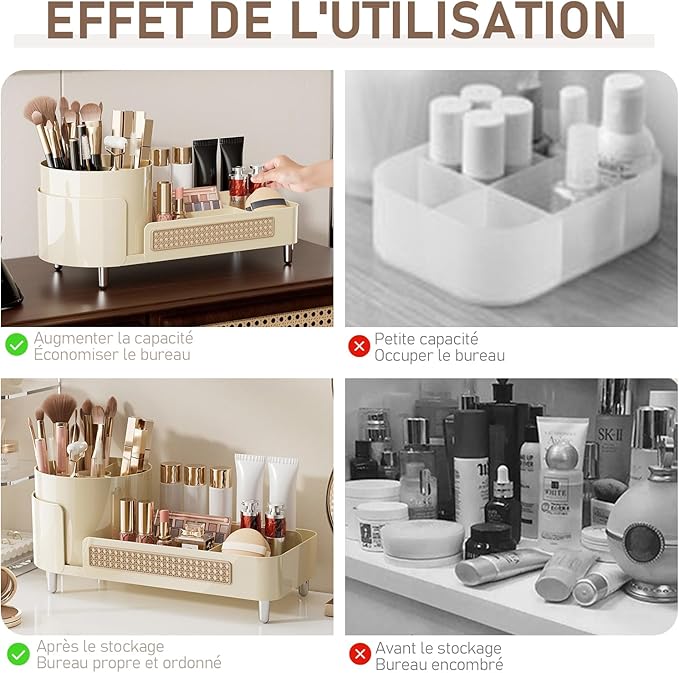 GlamourSwivel Cosmetic Caddy