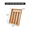 SmartSpace Expandable Bamboo Organizer