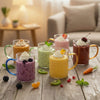 6-Pcs Glass Mug Set (1166)