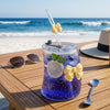 Tilted Elegance Glass Tumbler