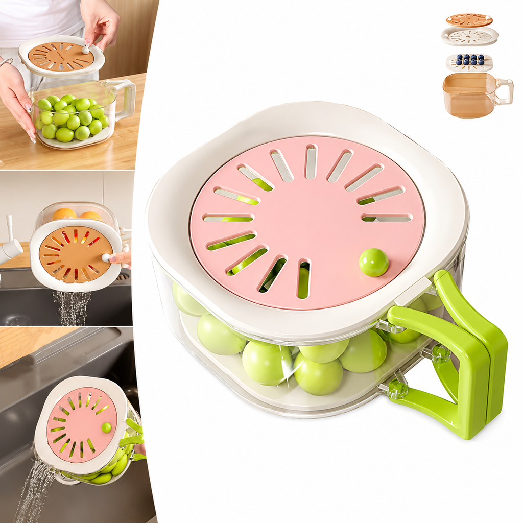 FreshRinse Fruit & Vegetable Wash Basket
