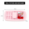 14-Grid Ice Cube Tray with Lid (35005) by Ziba