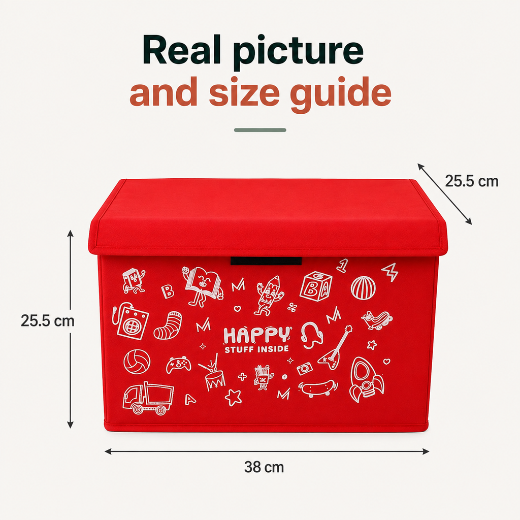 Happy Stuff Kids Storage Box by Matrix