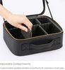 Portable Beauty Case Bag with Light-Up Mirror | Travel Makeup Organizer