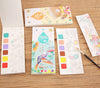 Brush & Splash: Watercolor Doodle Coloring Books