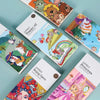 Brush & Splash: Watercolor Doodle Coloring Books