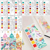 Brush & Splash: Watercolor Doodle Coloring Books
