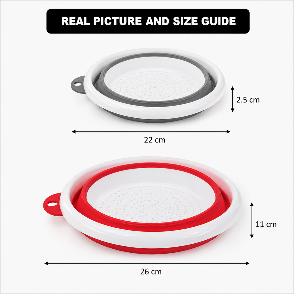 Collapsible Round Drain Basket