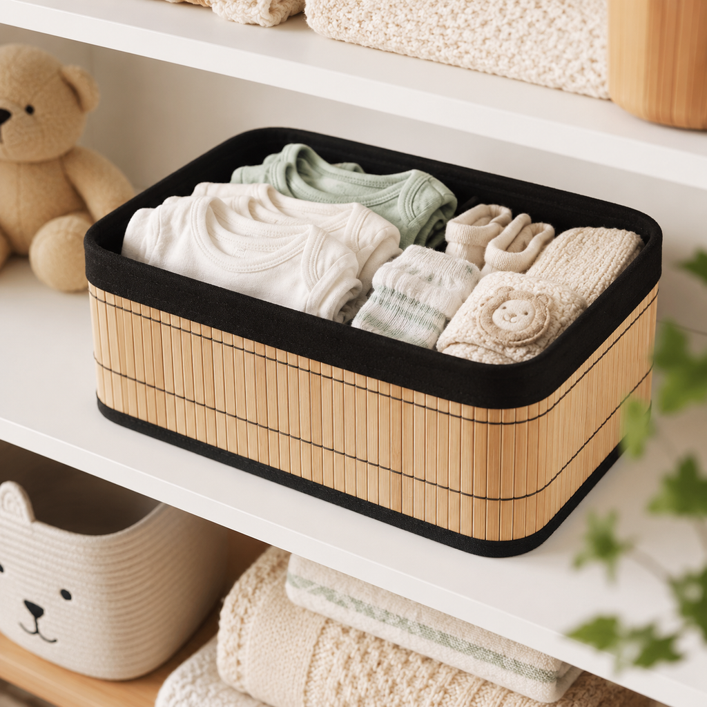 3-Pcs Rectangular Storage Basket Set