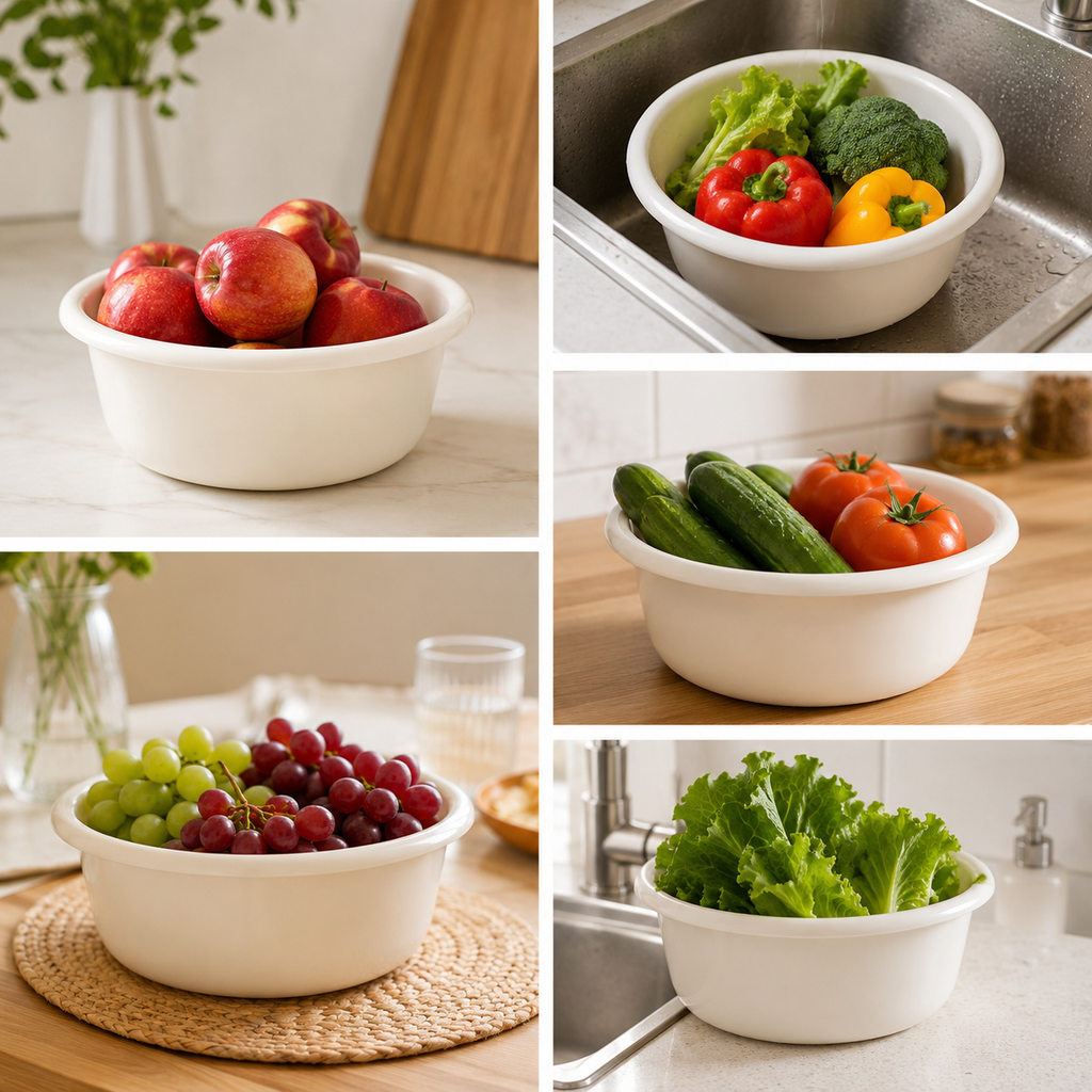Multi-Use Round Bowl by (1048) by Limon