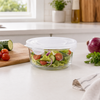 Round Glass Container with Airtight Lid by Limon