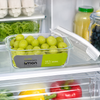 3‑Pcs Premium Rectangle Glass Storage Set with Lids (1806) by Limon