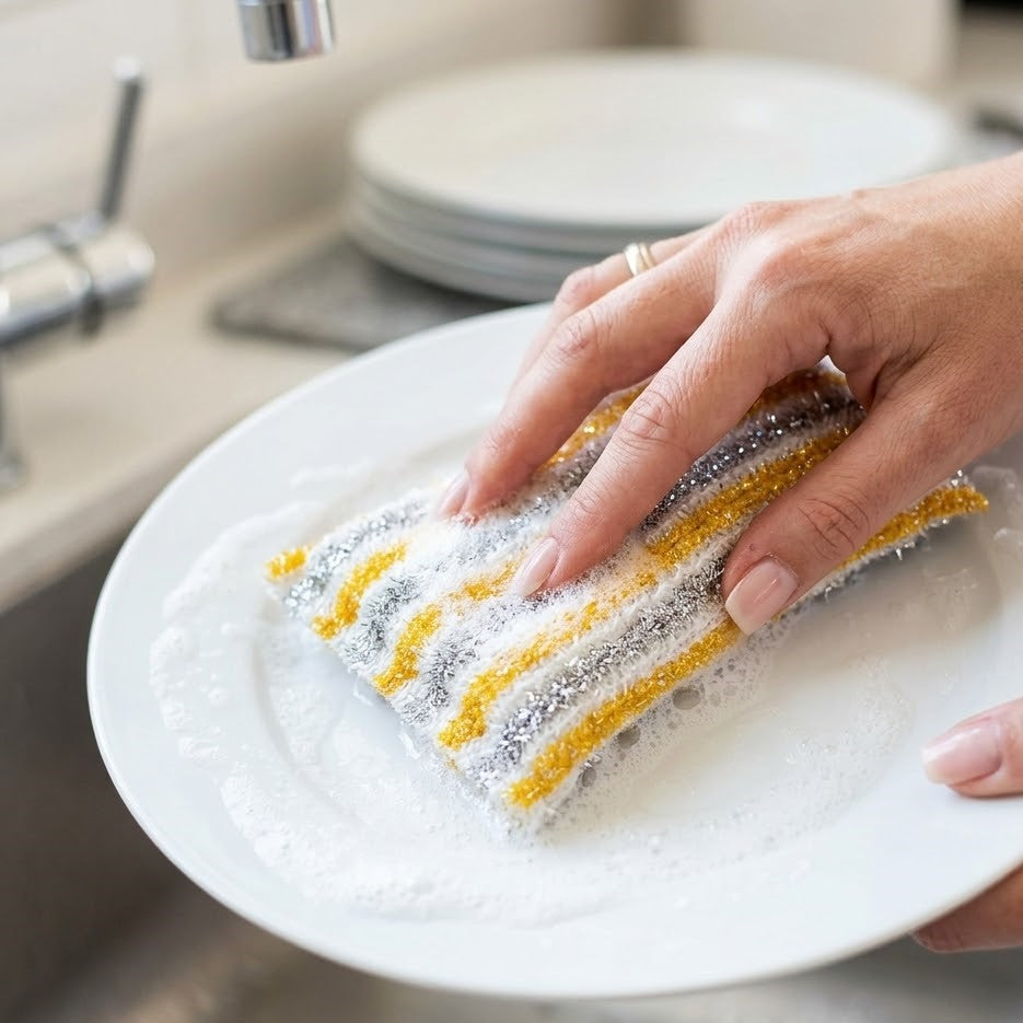 Pack of 4 Cleaning Sponge Blocks