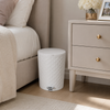 4.5L Patterned Dustbin & Brush Set (1822) by Limon